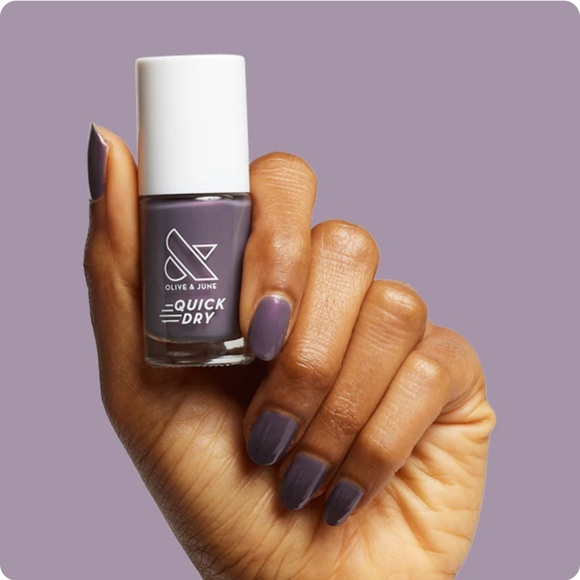 Olive and June Other - Twilight | Olive & June Quick Dry Nail Polish, Deep Purple Mauve, 0.3 oz.